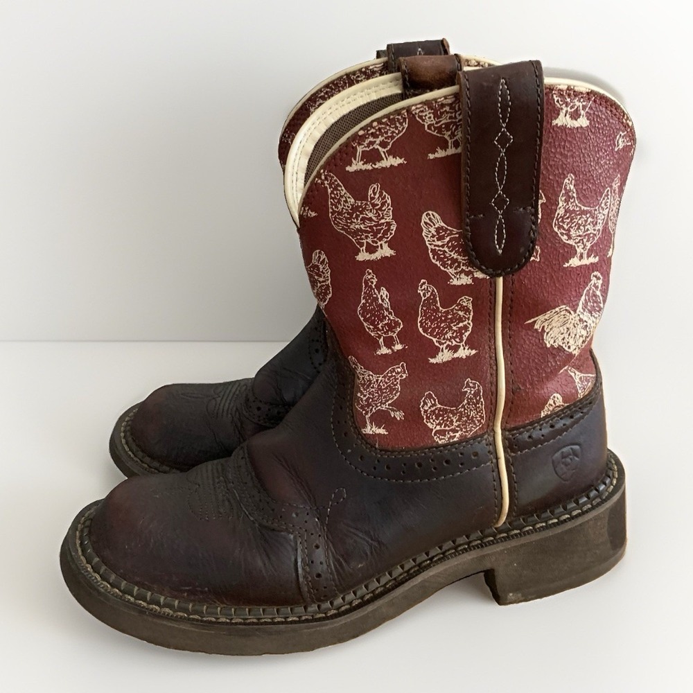 Ariat Fatbaby Farah Chicken Leather Boots